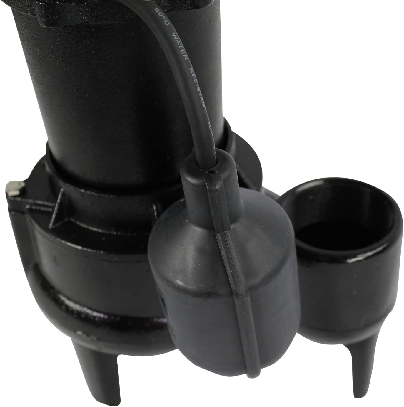 Cast Iron Sewage Pump with Piggy Back Tether Float Switch C10733
