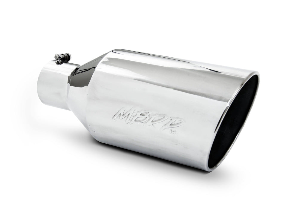 8x22 Rolled End Exhaust Tip S6263
