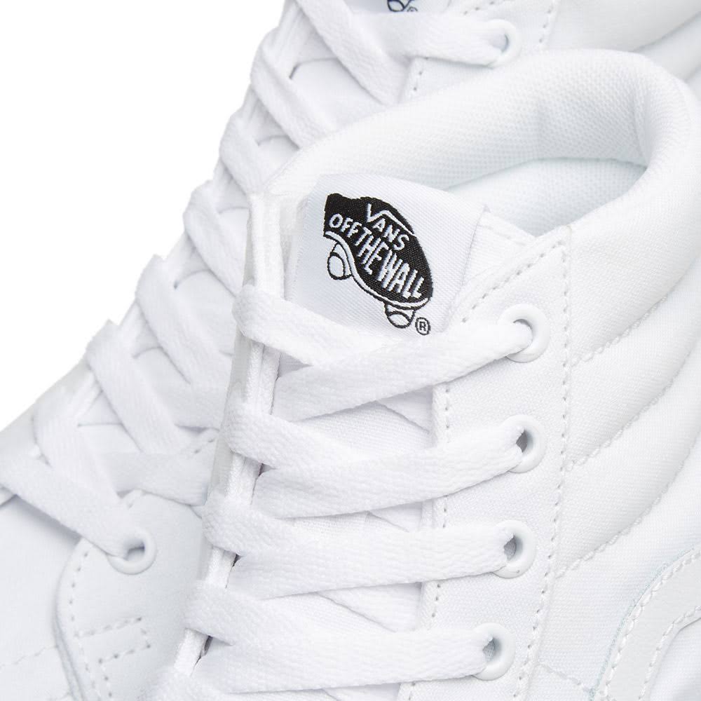True White Sk8-Hi Shoes D98651