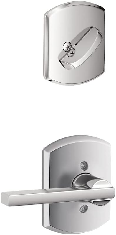 Bright Chrome Interior Lever Lock D817766