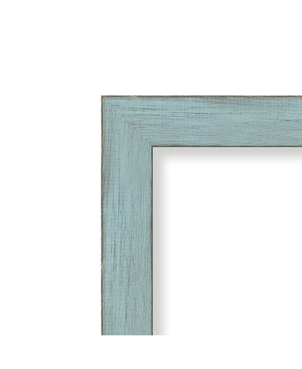 Sky Blue Rustic Framed Cork Board A4907