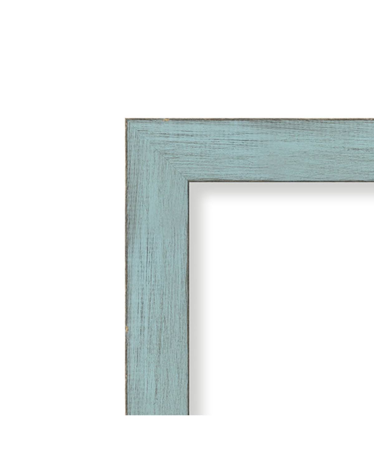 Sky Blue Rustic Framed Cork Board A4907