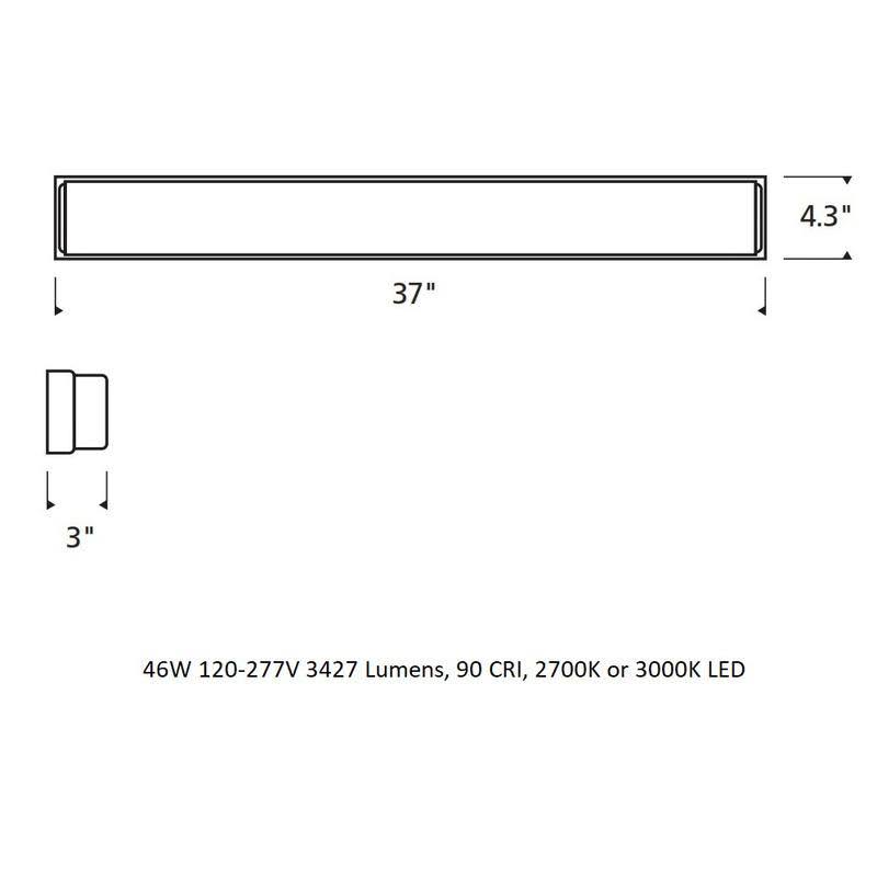 Satin Nickel LED Bath Light V245149