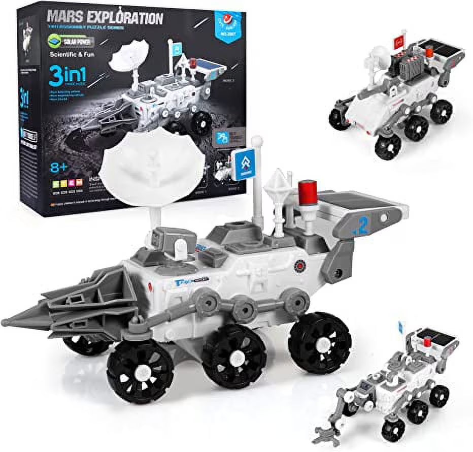 STEM 3-in-1 Solar Robot Toys DIY Building Science Experiment Kit J241