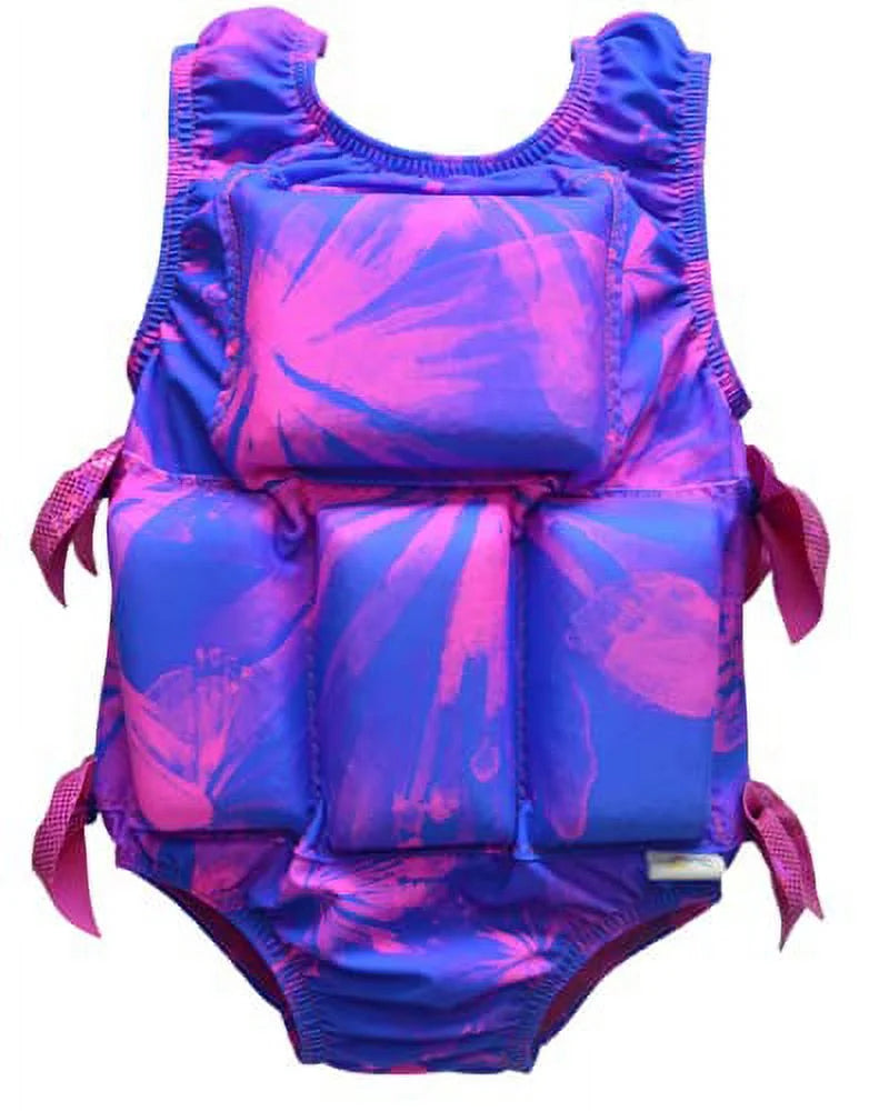 Air Brushed Leopard Swimwear Flotation Life Vest K20883