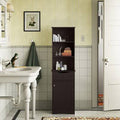 Espresso Linen Cabinet V735