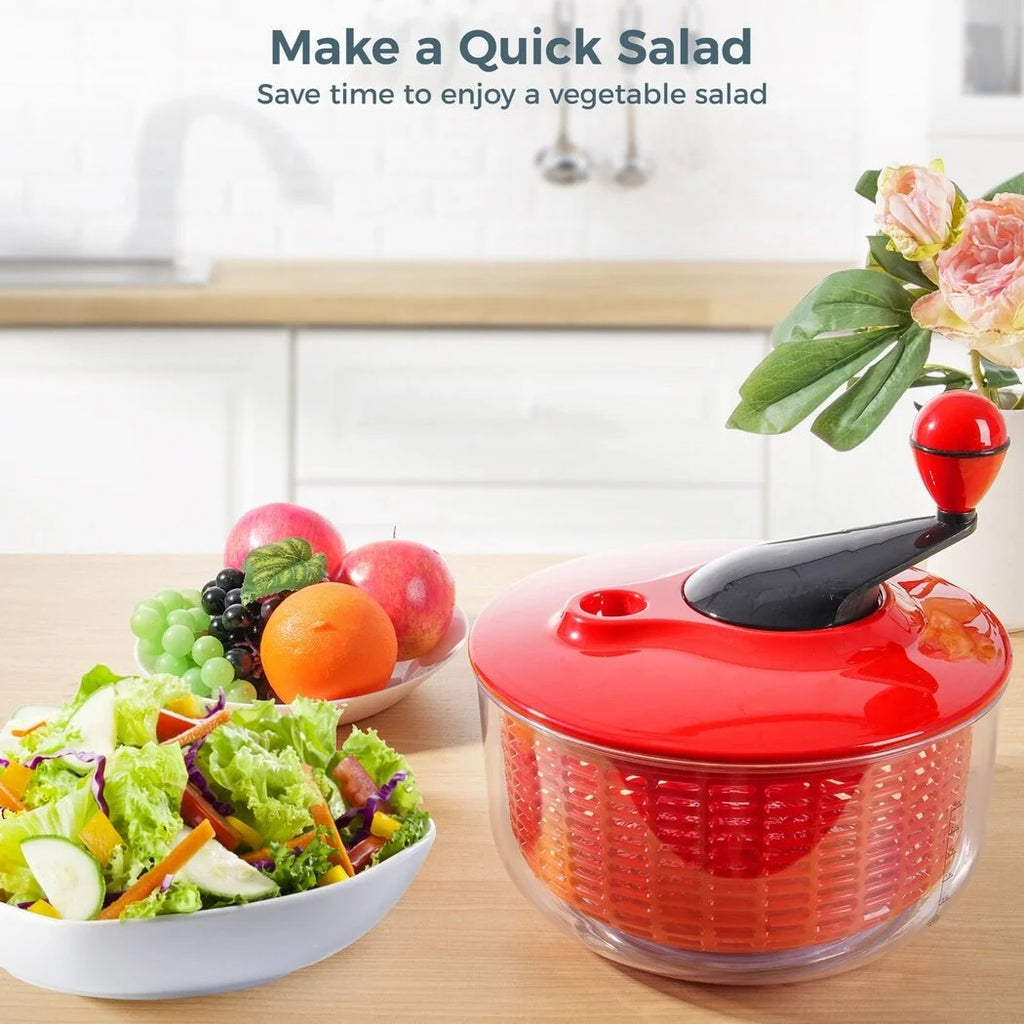 5L Vegetable Salad Spinner with Strainer X74450
