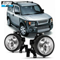 Clear Lens Fog Lights Pair Set with Wiring Kit S97424