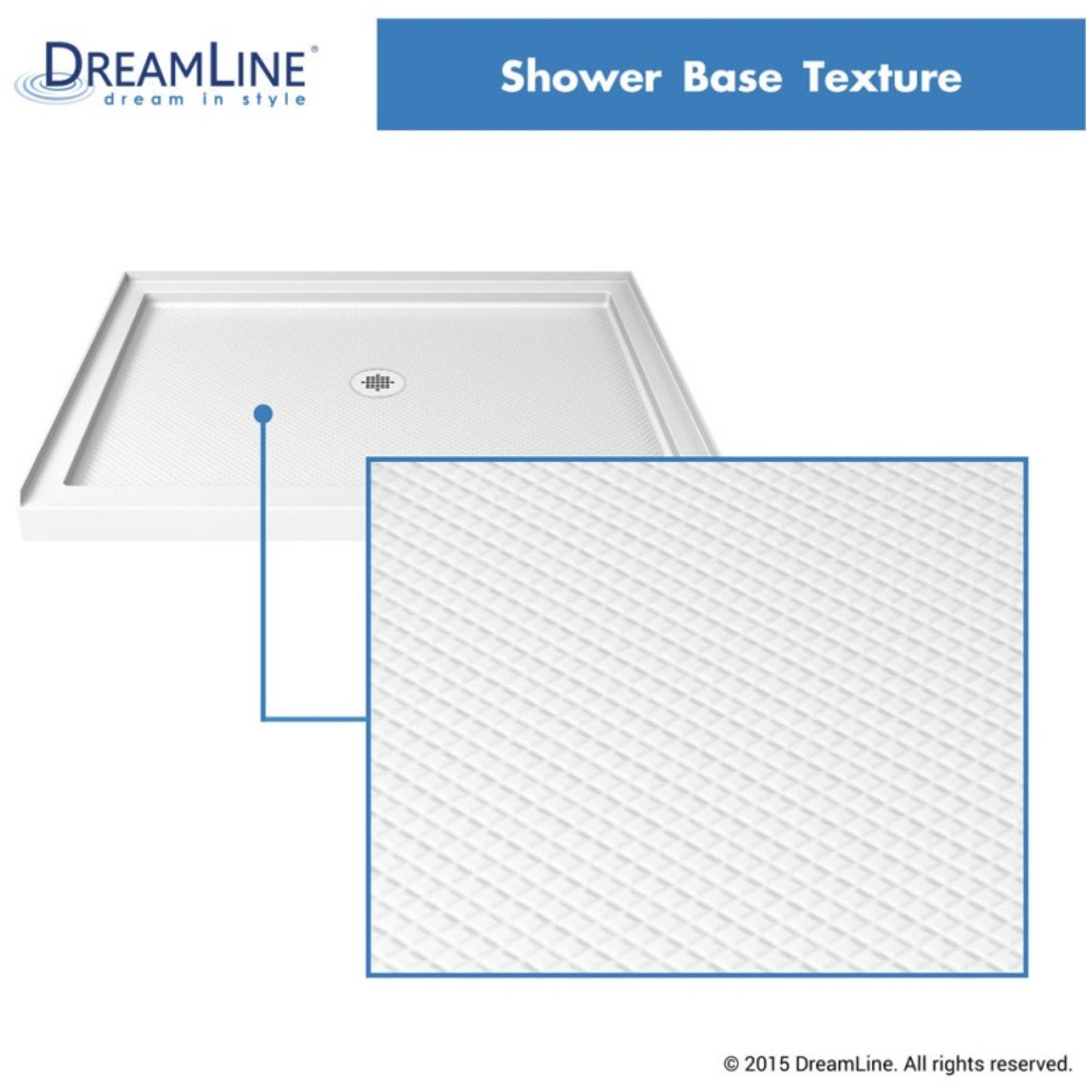 Slimline 34 in. x 60 in. Single Threshold Shower Base K833