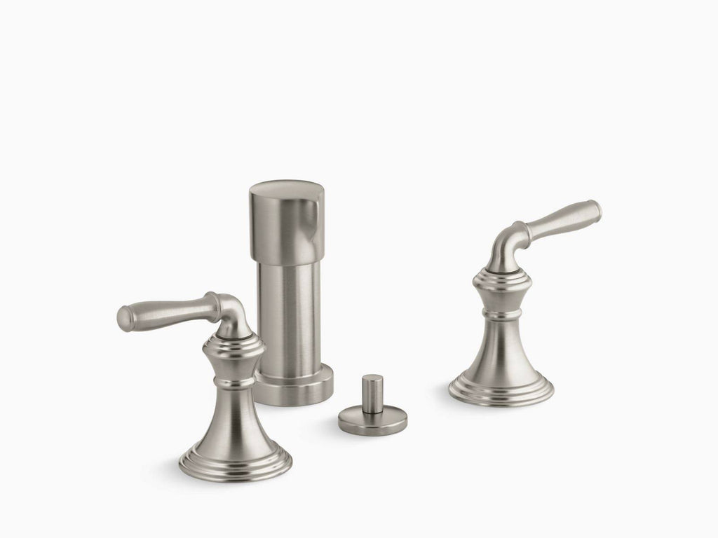 Vibrant Brushed Nickel Vertical Spray Bidet Faucet T52847
