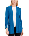 Indigo Bunting Open-Front Cardigan H690484
