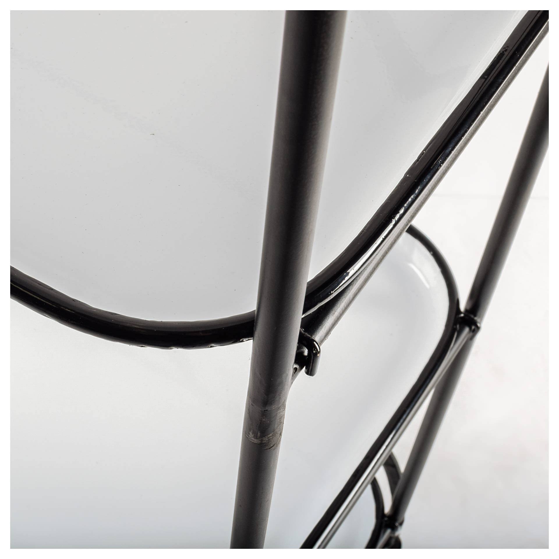 Brown Rolling Cart S677