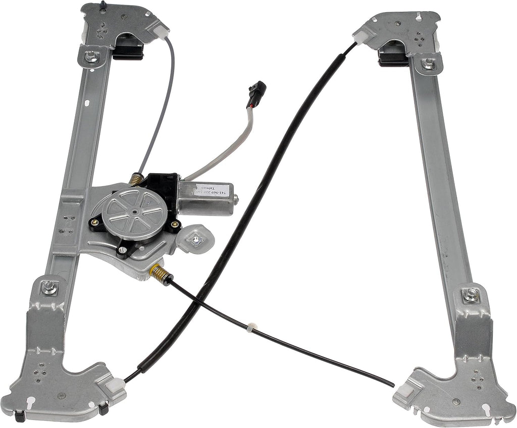 Rear Passenger Side Power Window Motor and Regulator Assembly Pack of 2 G283