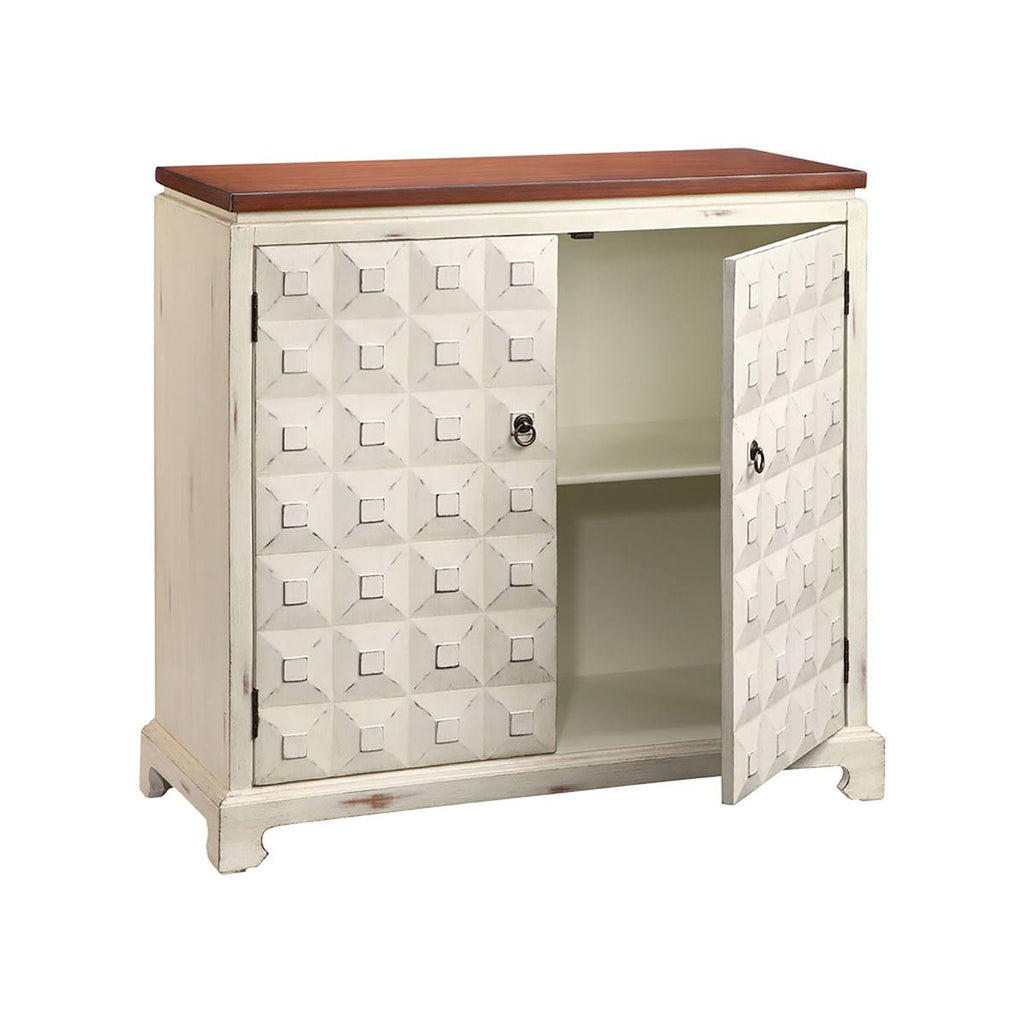 Cream Accent Cabinet R84218