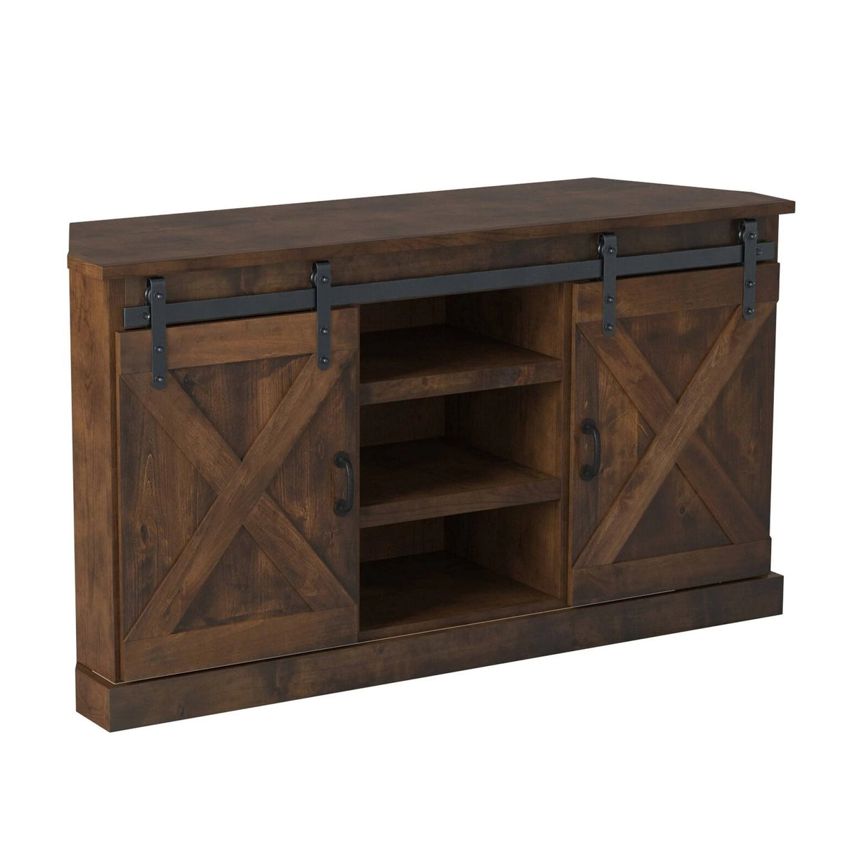 Farmhouse 56 inch Wood Corner Cart H882