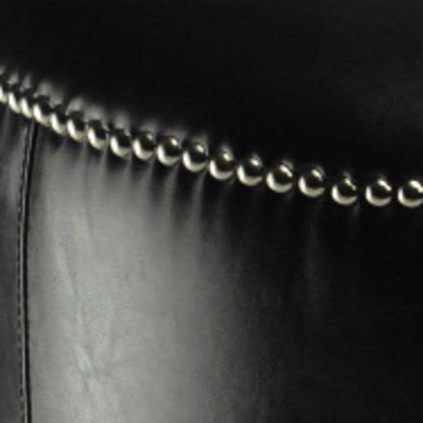 Black Ottoman E3853
