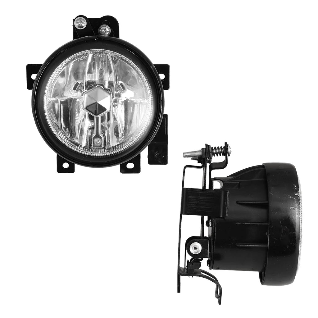 Clear Lens Fog Lights Pair Set with Wiring Kit S97424