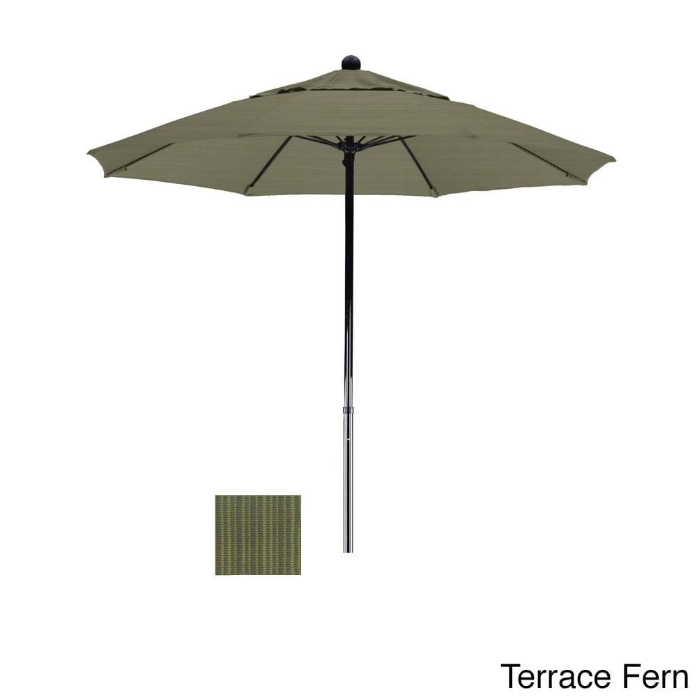 7.5' Fiberglass Market Umbrella Champagne Olefin K6522