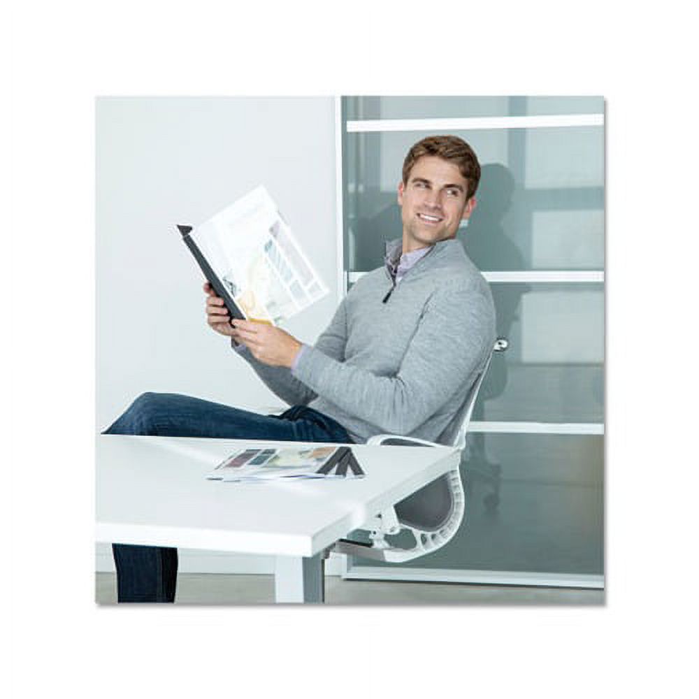 Thermal Binding System Covers, 60-Sheet Cap, 11 x 8.5, Clear/Black, 10/Pack E646
