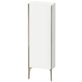 White Matt Semi Tall Cabinet U2605