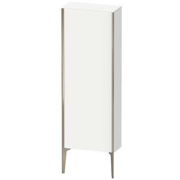 White Matt Semi Tall Cabinet U2605