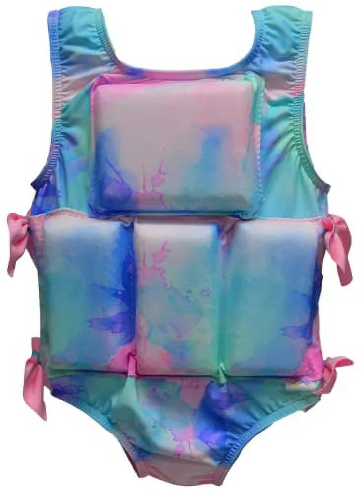 Air Brushed Leopard Swimwear Flotation Life Vest K20883