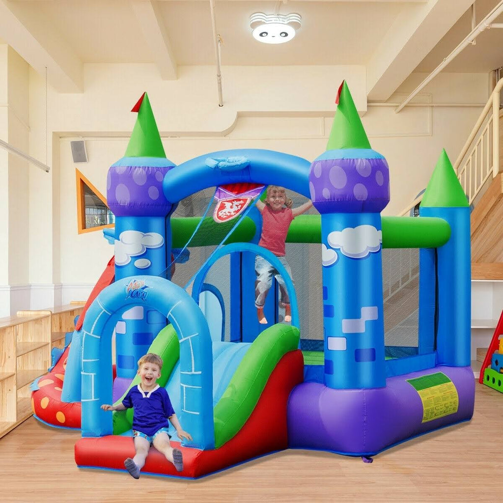 Inflatable Bounce House Dragon Slide Bouncer Castle C8364