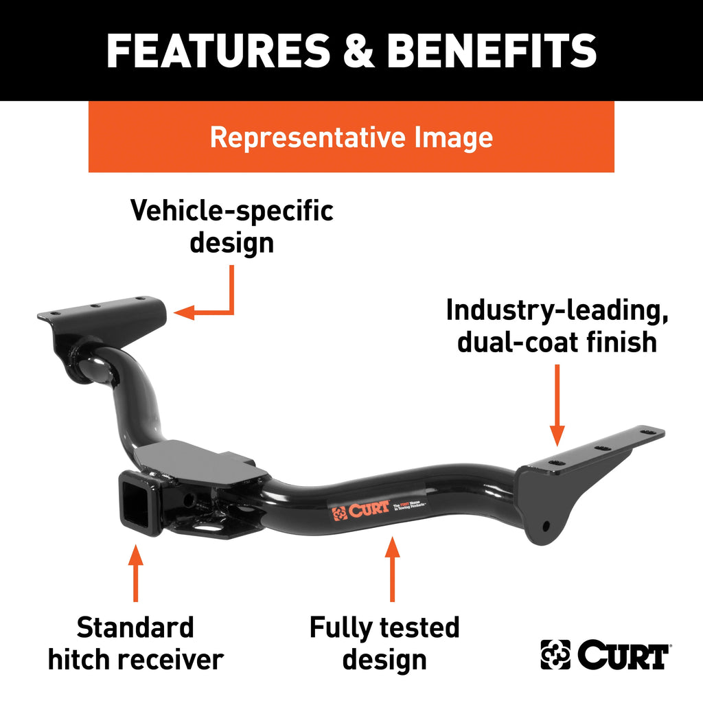 Class 3 Trailer Hitch with installation hardware Q6221