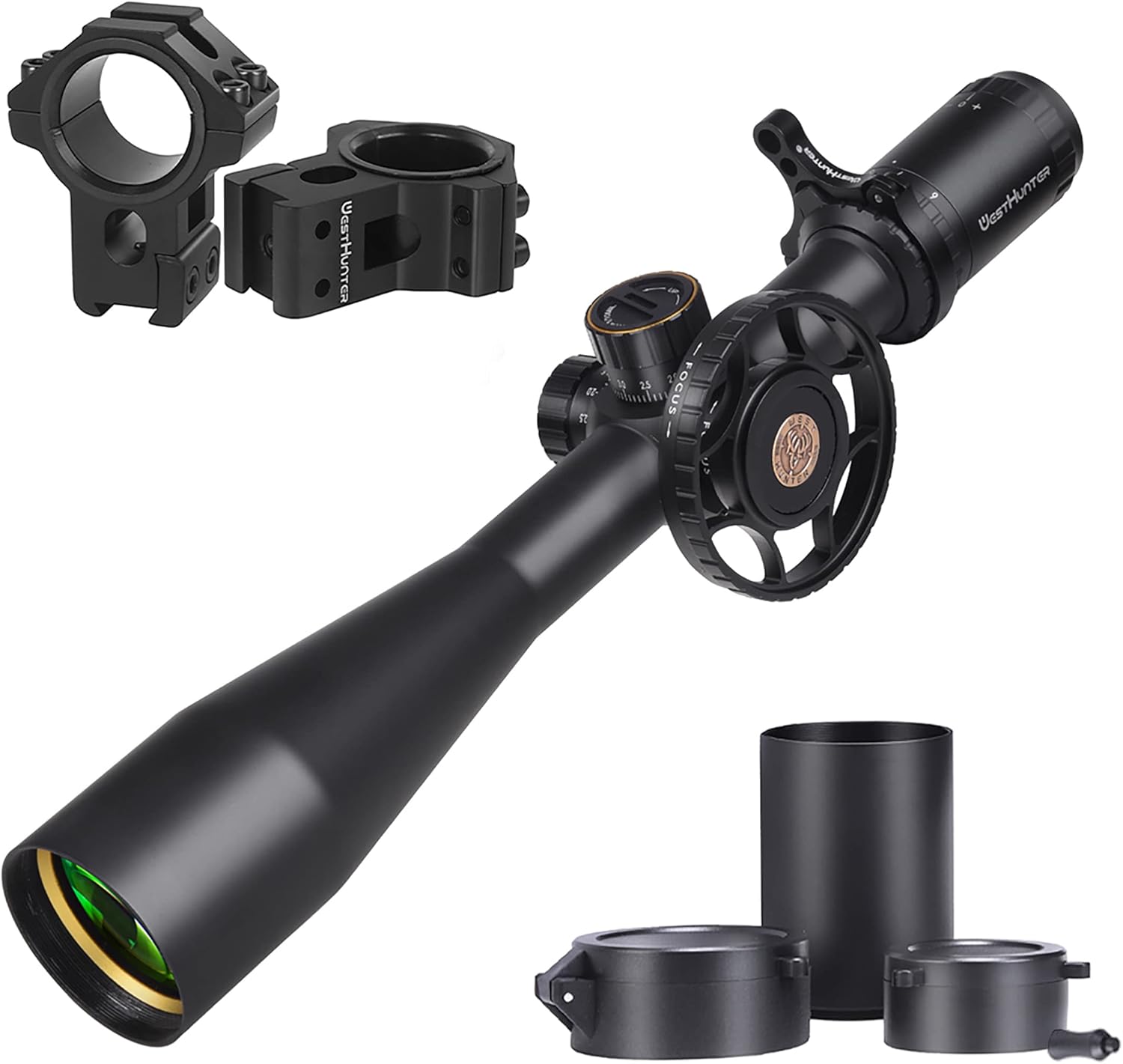 HD 6-24X50 FFP Scope, 30mm Tube First Focal Plane C1083