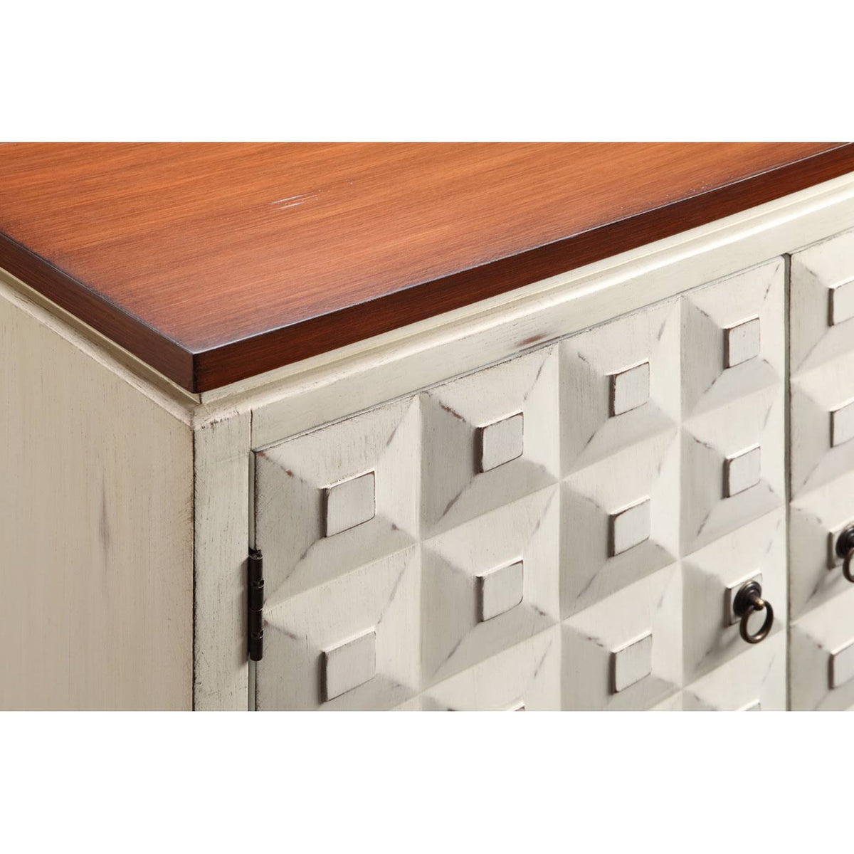Cream Accent Cabinet R84218