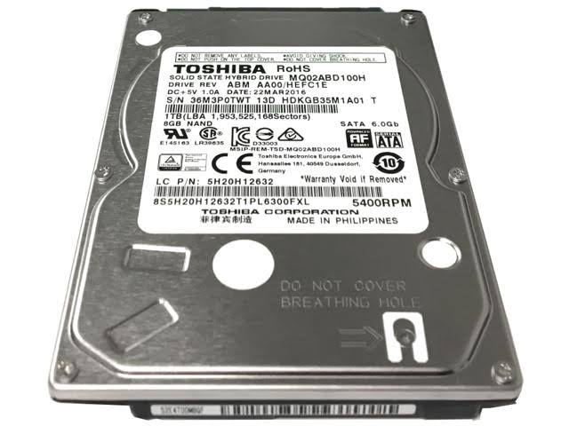 1TB 5400RPM SATA 6.0Gbps Solid State Hybrid Drive R11422