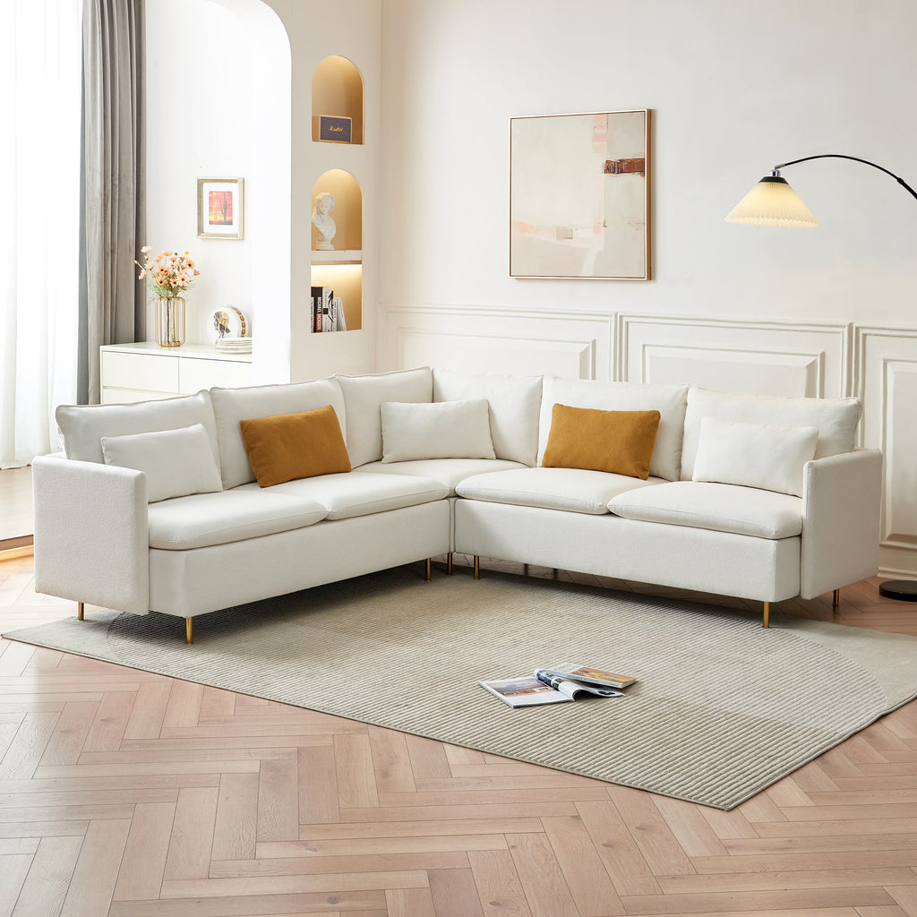 Beige Sectional Sofa B789