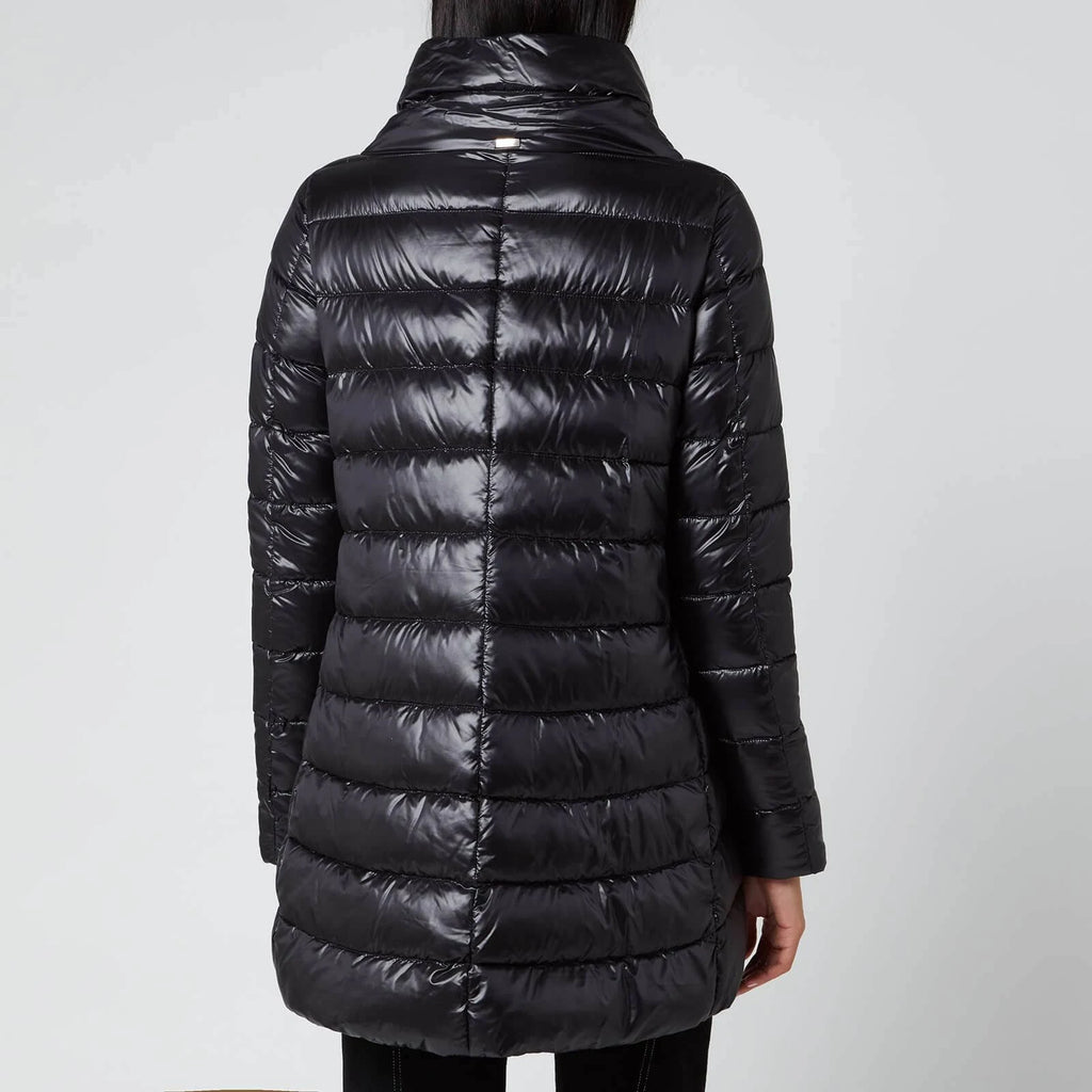 Black Down Coat J6123