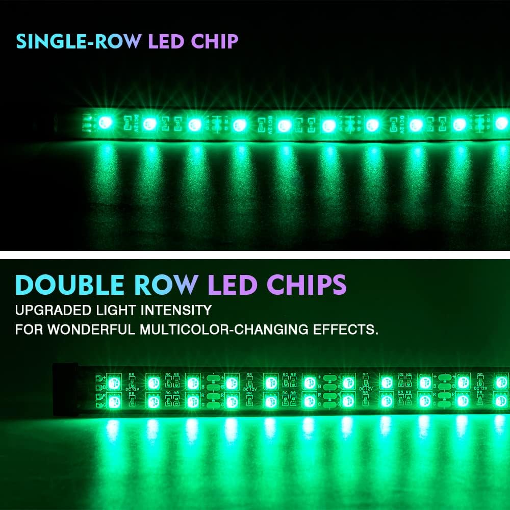 RGB LED Car Underglow Light Kit, 4 PCS, Pack of 2 G4002