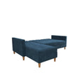 Blue Storage Futon/Sectional R52585