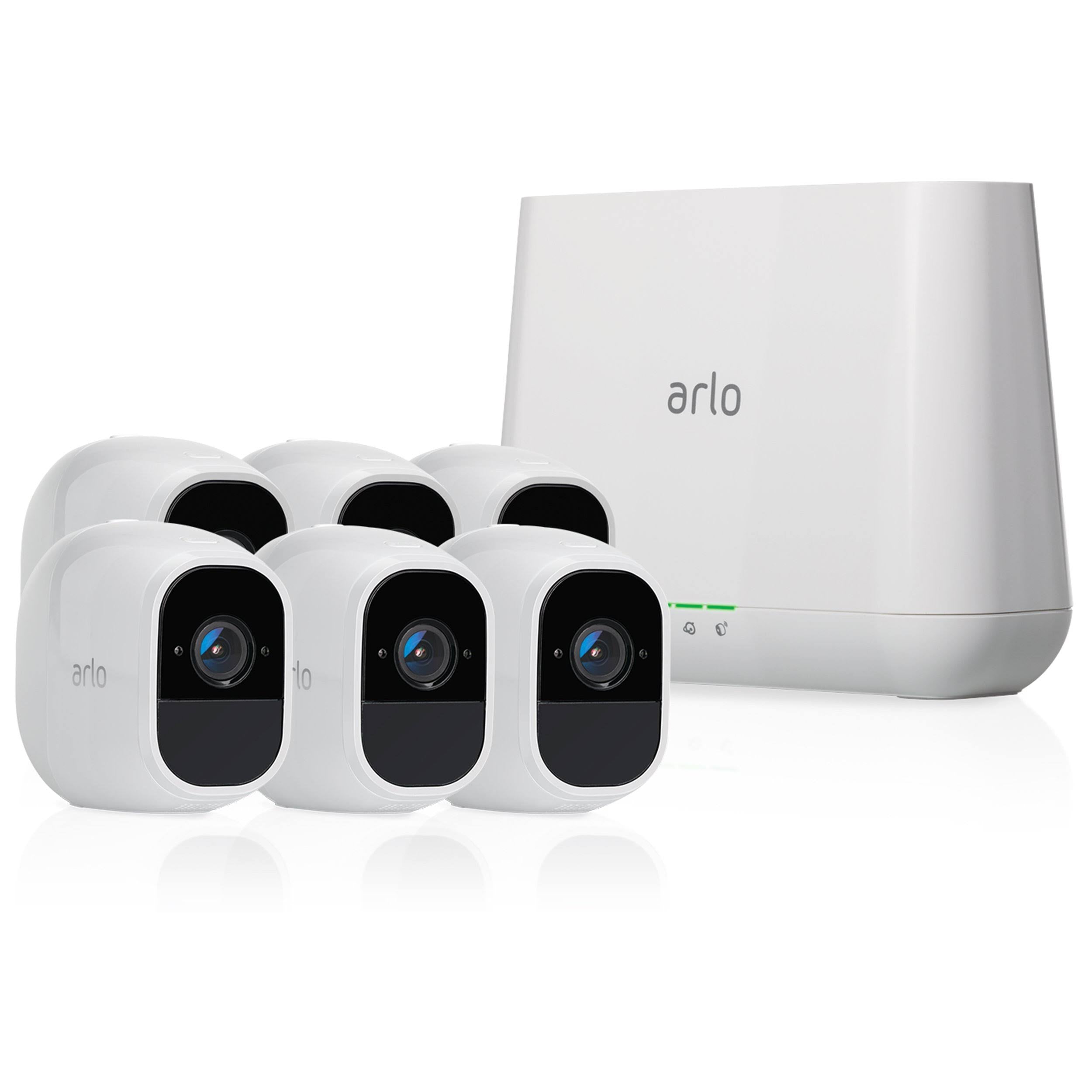 Wireless Home Security Camera System 6 Camera Kit E8895