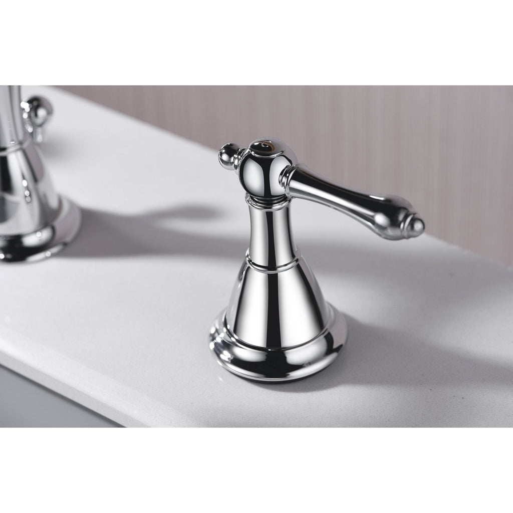 Chrome Two Handle Widespread Lavatory Faucet Z918
