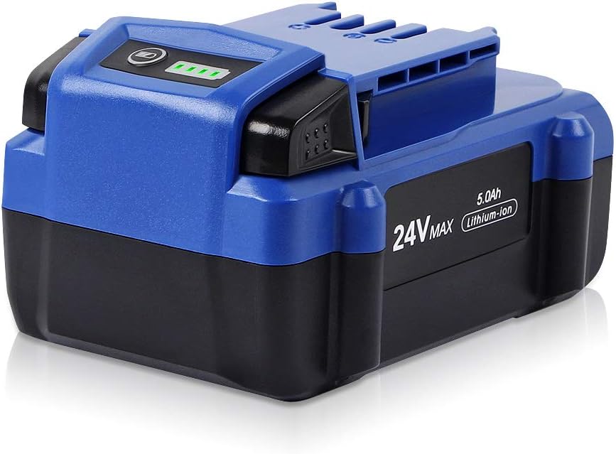 24V 5.0Ah Lithium Ion Replacement Battery Pack of 2 K360