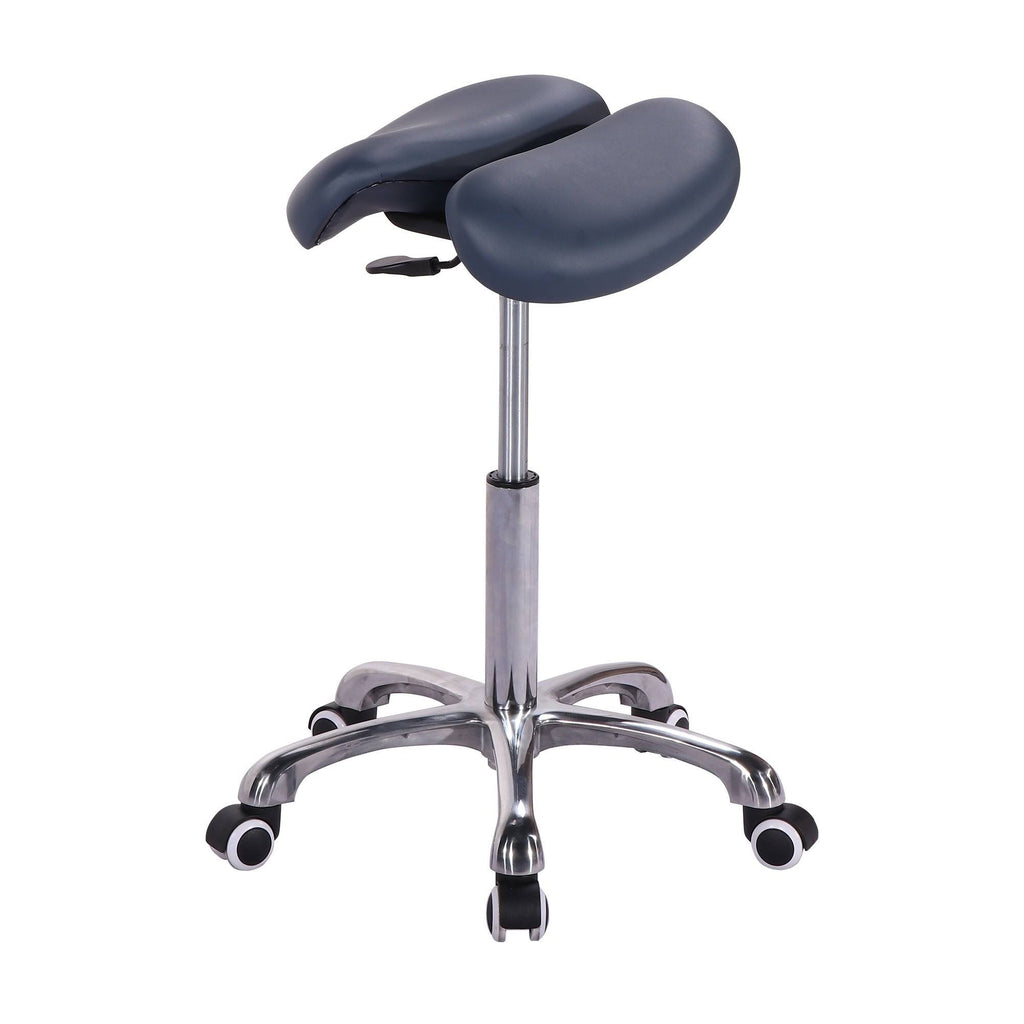 Royal Blue Ergonomic Saddle Stool W1943