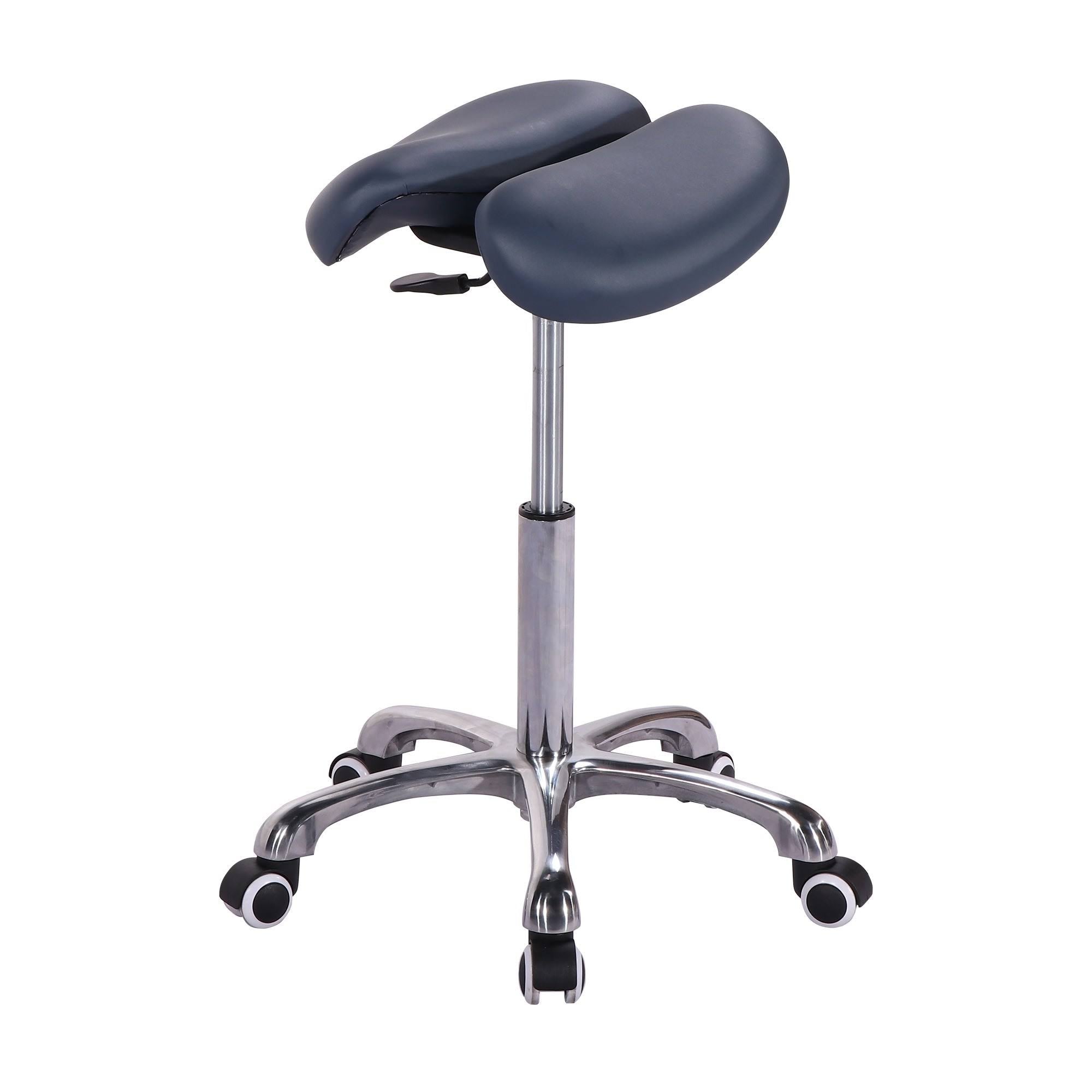 Royal Blue Ergonomic Saddle Stool W1943