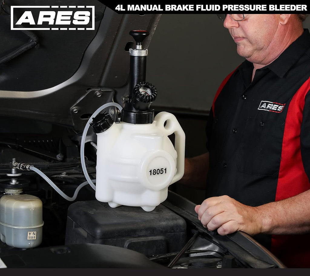 Manual Brake Fluid Pressure Bleeder, 4-Liter, Pack of 2 K630463