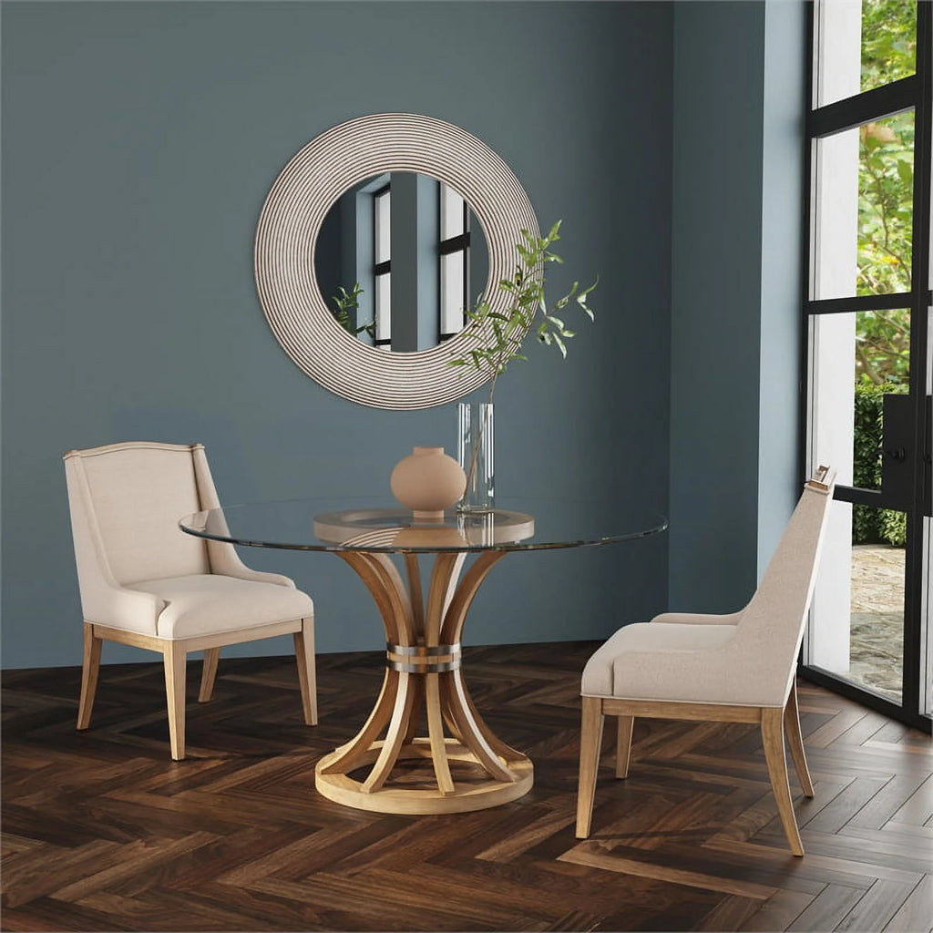 Natural Wood Parsons Chair O90527
