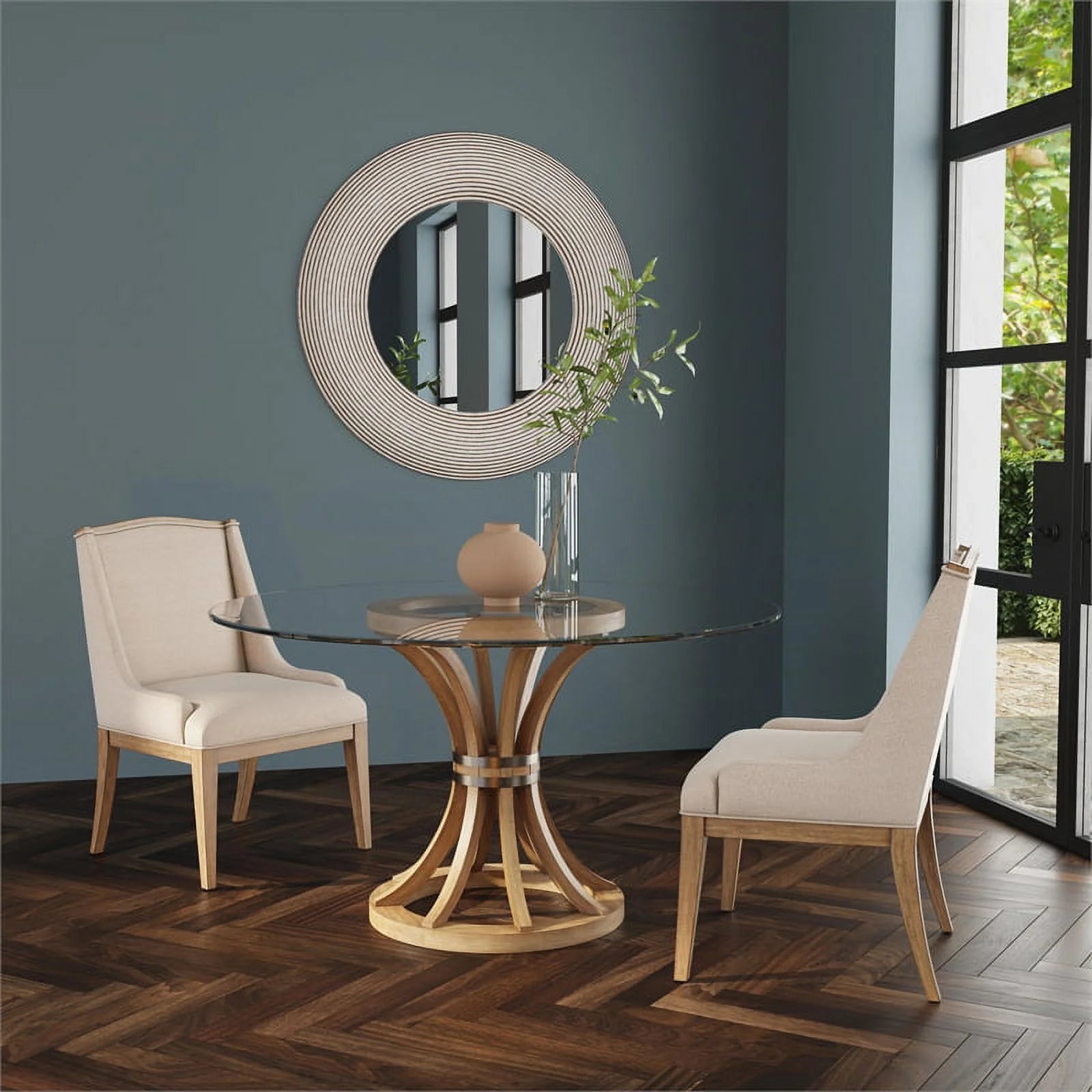 Natural Wood Parsons Chair O90527