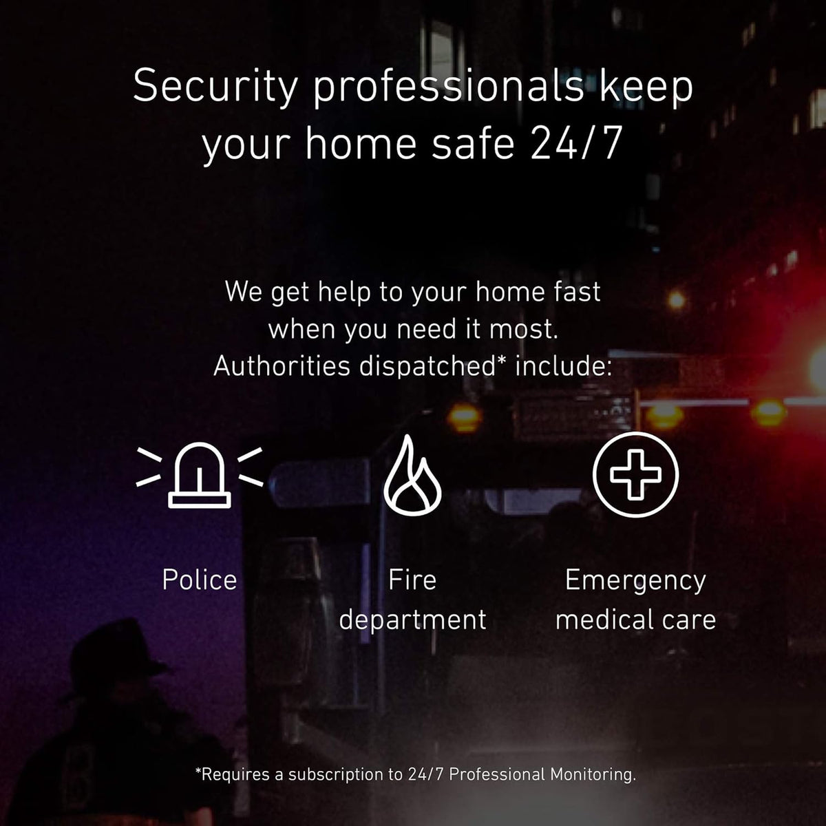 9 Piece Wireless Home Security System with HD Camera J45147