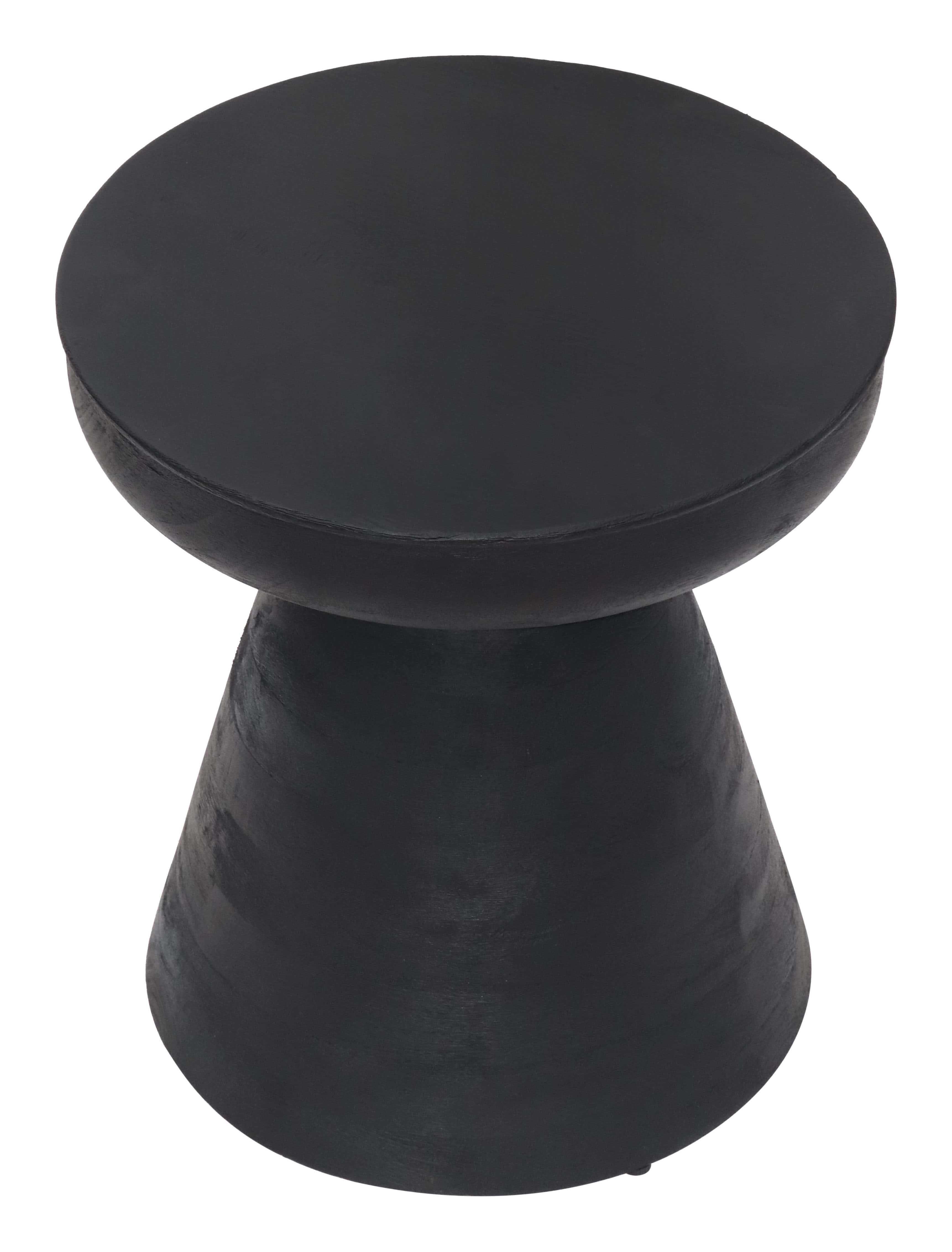 Matte Black Table Stool F650154