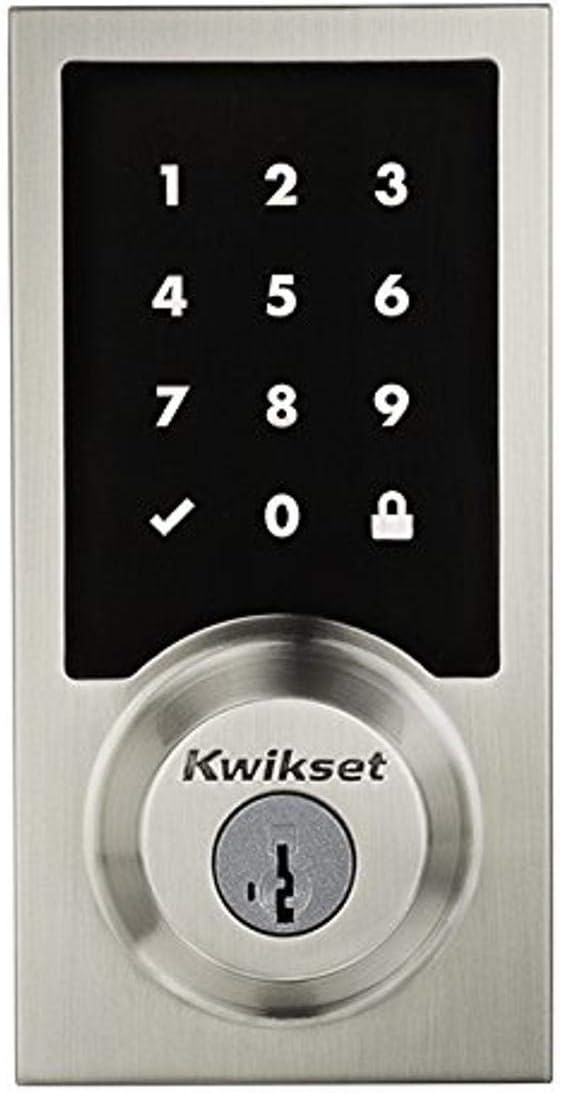 Satin Nickel Smartcode Touchscreen Smartlock D449223