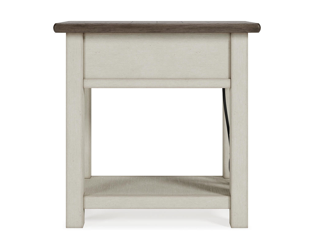 Chairside End Table Two-tone M649138
