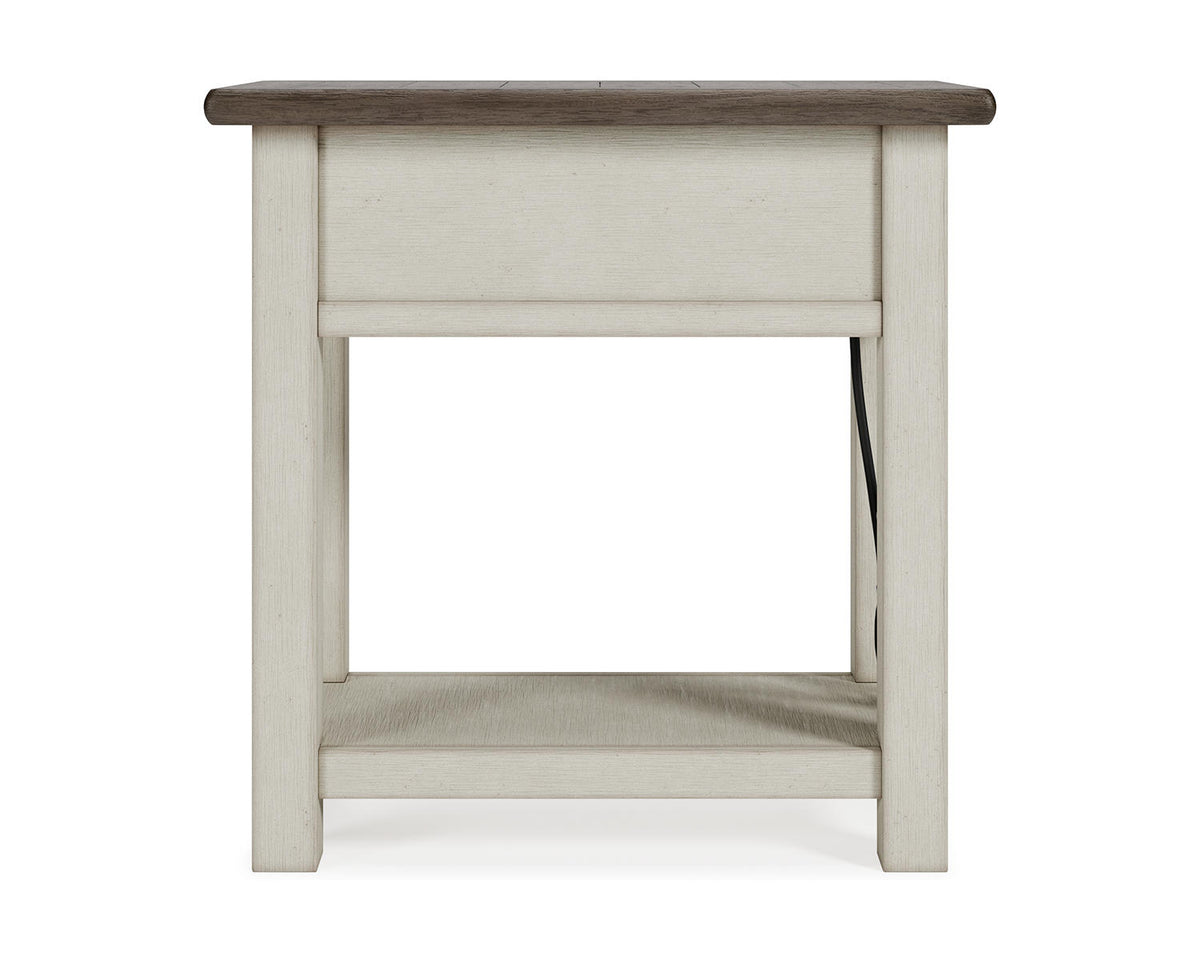 Chairside End Table Two-tone M649138