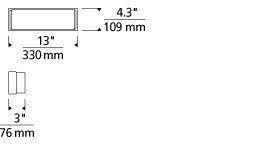 Satin Nickel LED Bath Light V245149