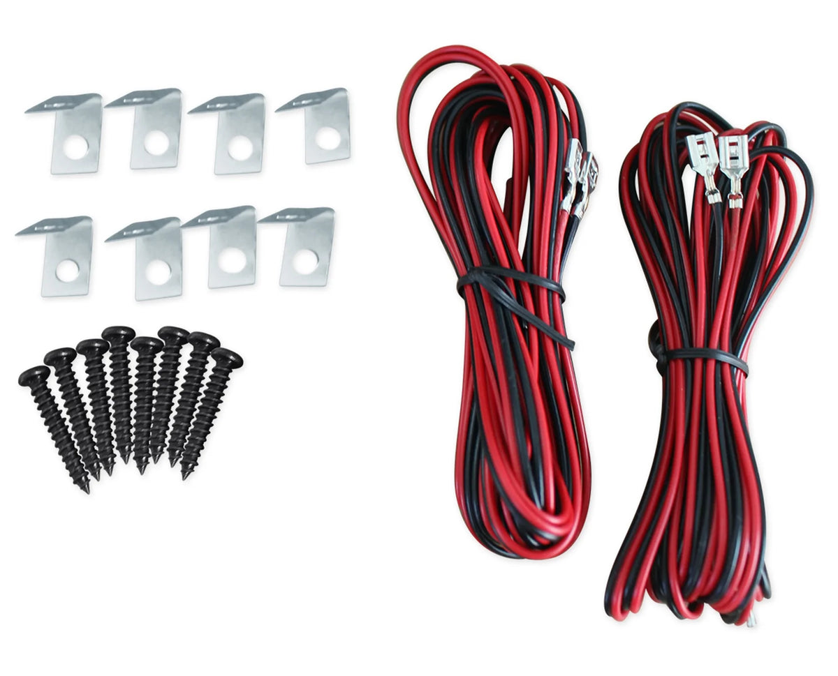 Dual 6.5" Wakeboards, 6.5" Speakers, 4-Channel Amplifier, Amp Kit W226494